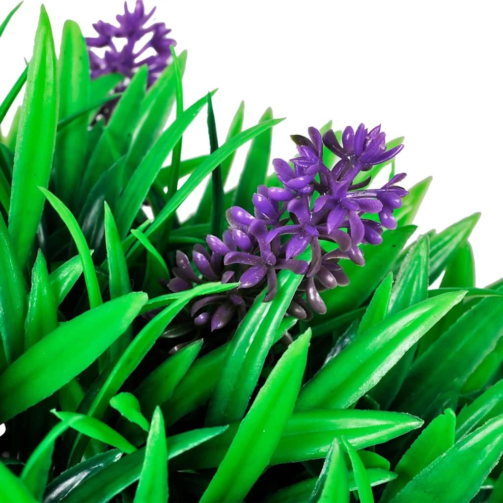 Generico Set Palle di Bosso Artificiale 2 pz con Lavanda 30 cm,Casa e Giardino,Arredo,Flora artificiale-41624