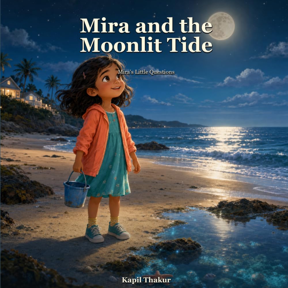 Mira and the Moonlit Tide: A Gentle Ocean Adventure for Curious Children