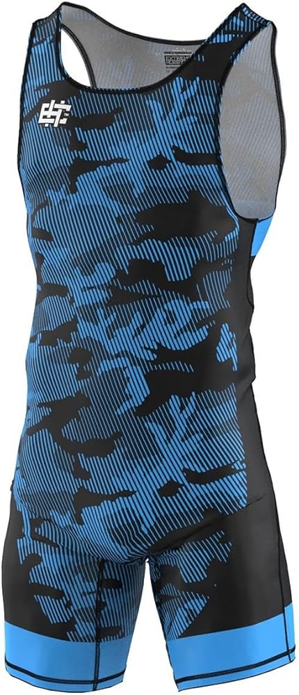 Tenue Combat Homologuée Justaucorps De Lutte Extreme Hobby HAVOC - Homologué UWW, Compression REH-TECH Maillot Lutte Professionnel UWW