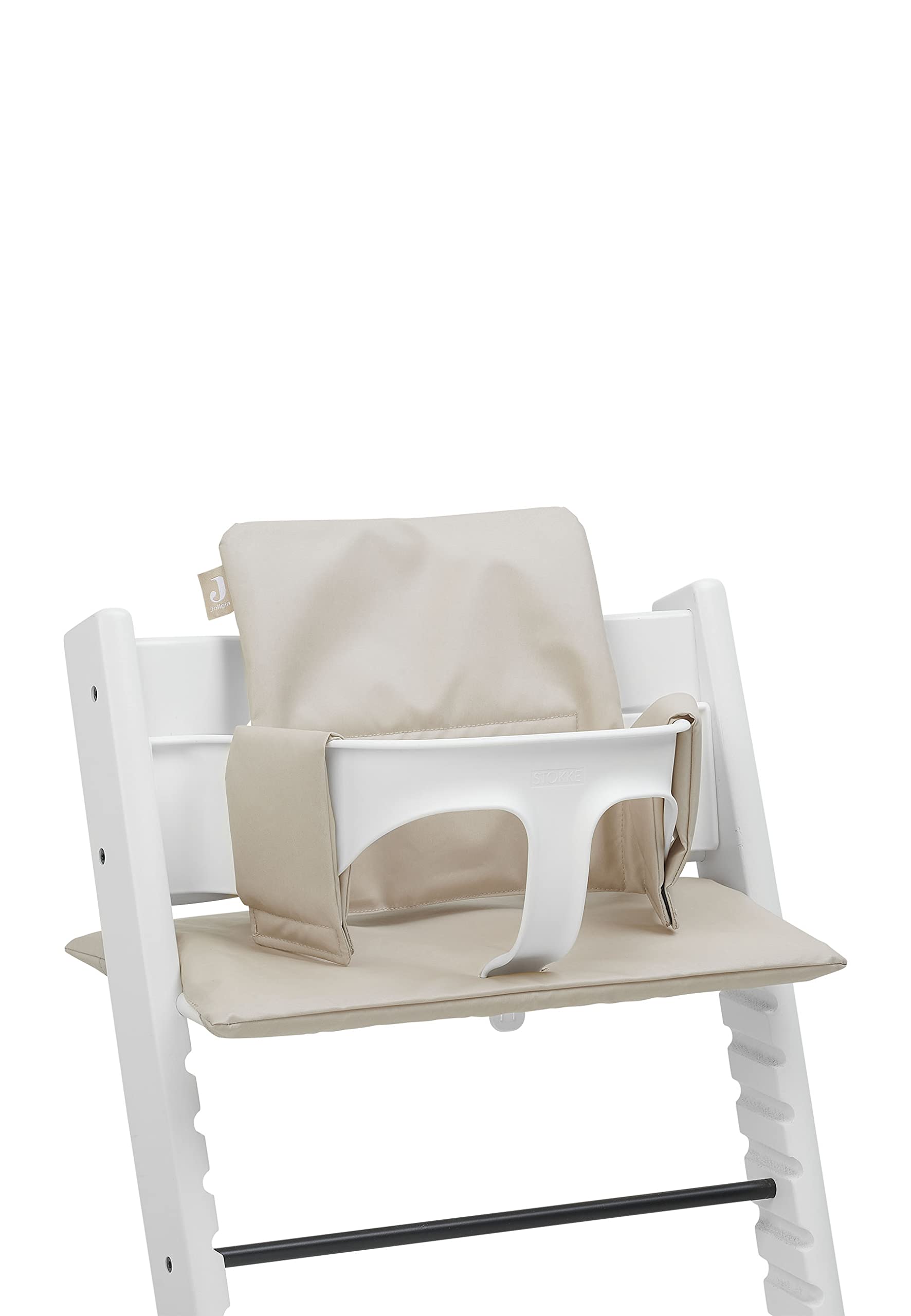 Jollein 019-533-00093 Reduktor siedzenia do wysokich krzeseł schodowych Basic Nougat