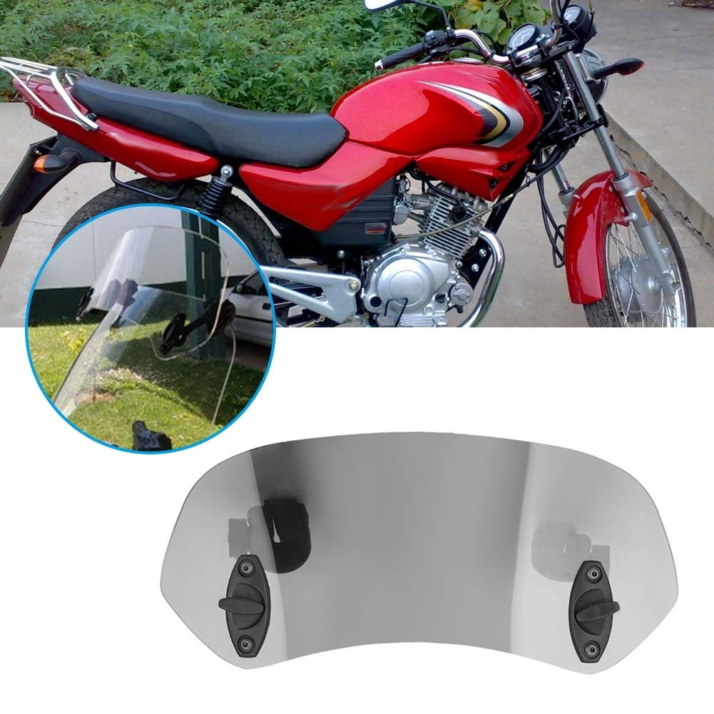 DEWIN Motocyklowy regulowany klips na owiewkę, regulowany klips na przednią szybę, owiewka, akcesoria do motocykla (Tawny)