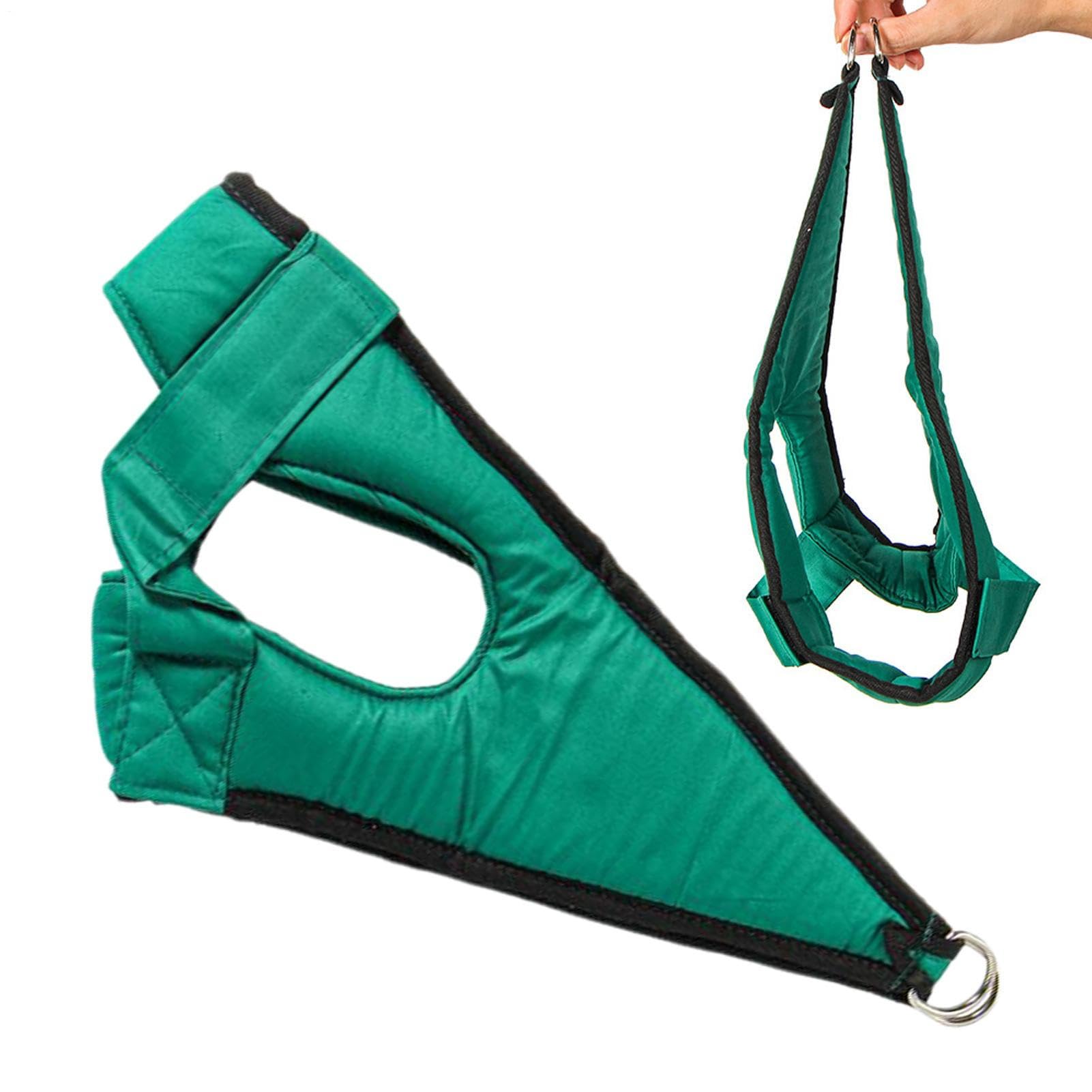 Appareil De Traction Du Cou Hamac Au Dessus De La Porte, Dispositif De Traction Du Cou, Suspension Réglable Avec Anneau En Acier, Coussin Correcteur De Colonne Vertébrale, Cous Pour Soulager Les