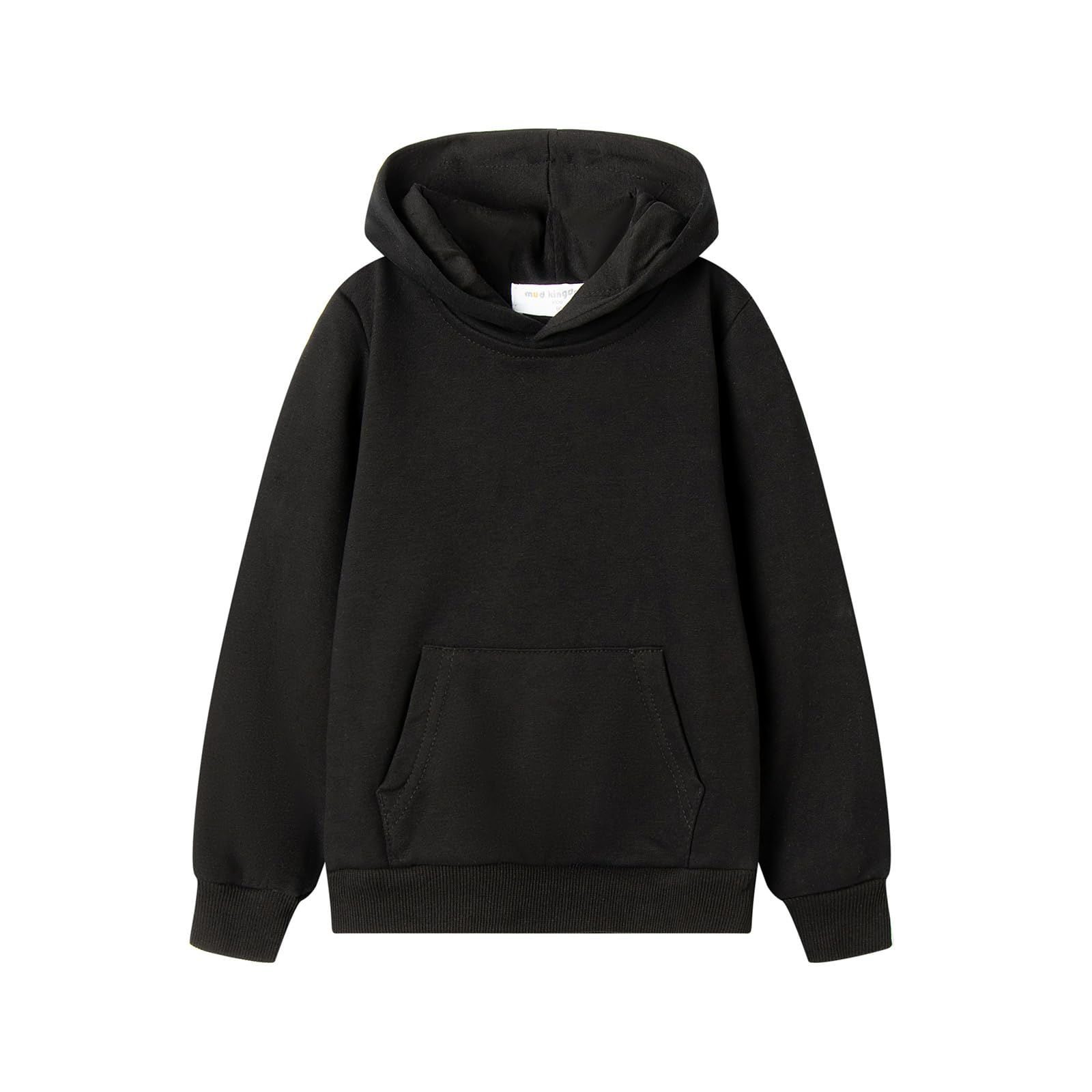 Mud Kingdom Little Girls Boys Hooded Sweatshirt Jersey Cotton Pullover Fashion Spring Fall