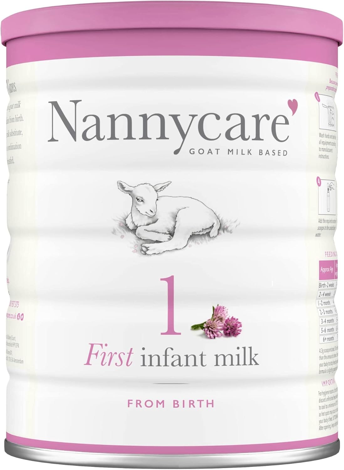 NANNYCARE Goats Milk Baby Formula Stage 1 (from birth) First Infant