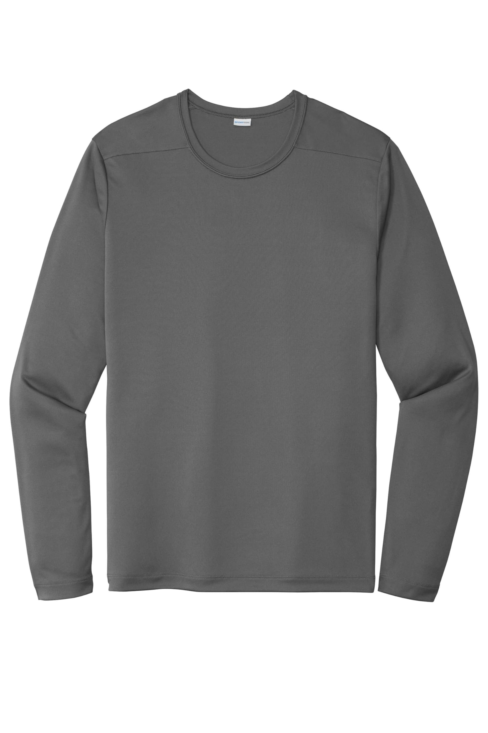 SPORT-TEK Unisex Posi-UV Pro Long Sleeve Tee | Workout T-Shirt for Men & Women, Gym Clothing for Spring & Summer Fashion