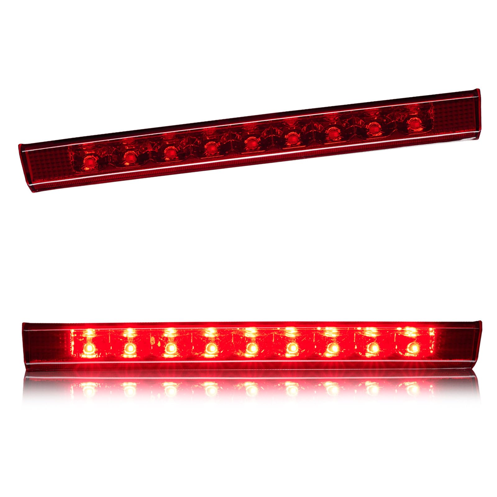 Third 3rd Brake Light LED for 2013-2018 Toyota Rav4, High Mount Rear Brake Lights Assembly for 2010-2019 Lexus GX460, Waterproof Center Cab Lamp Stop Light (Red)