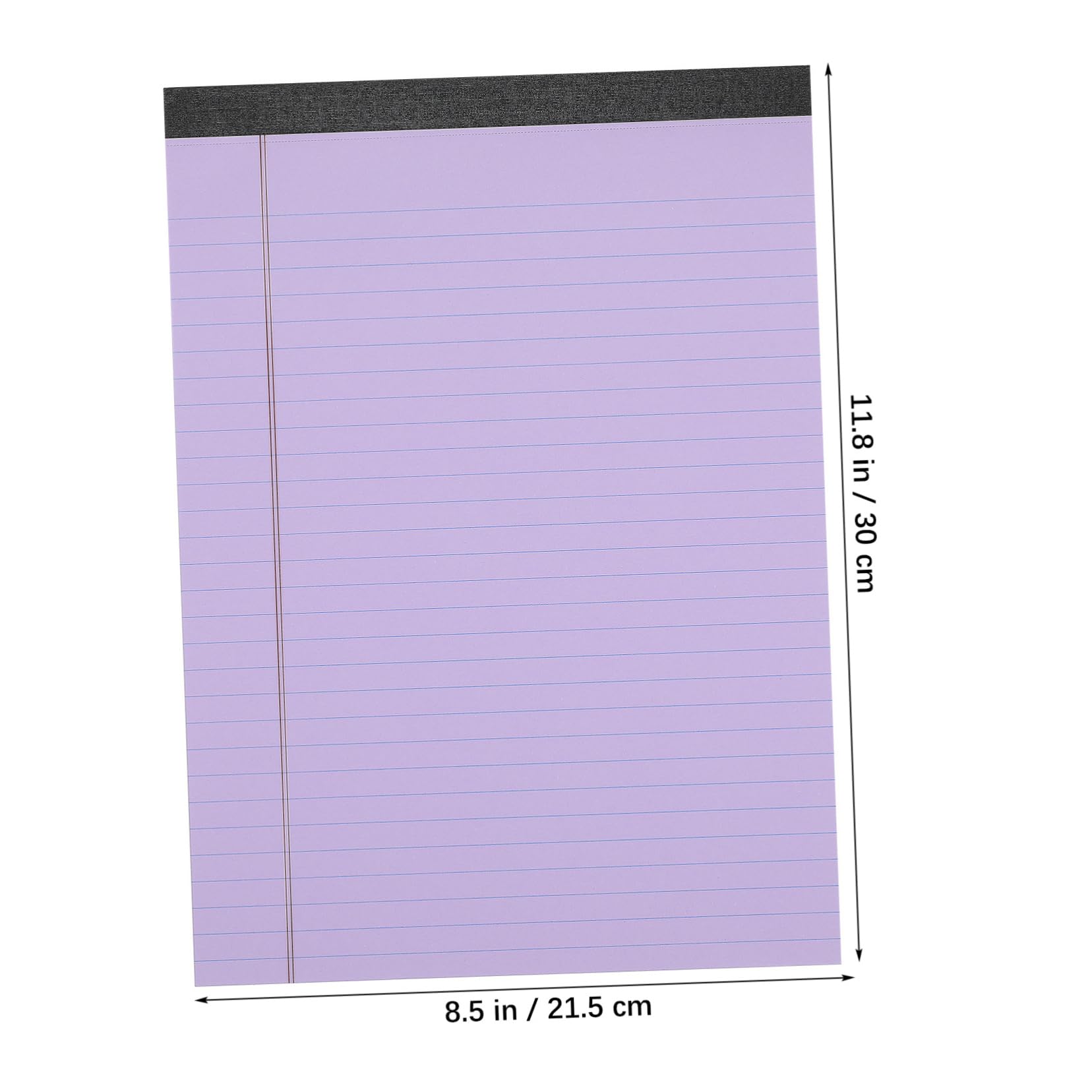Veemoon Blocchi Note Colorati 6 Pezzi A4 214x295mm Carta a Righe Facile da Strappare per Scuola Ufficio e Studio Quotidiano