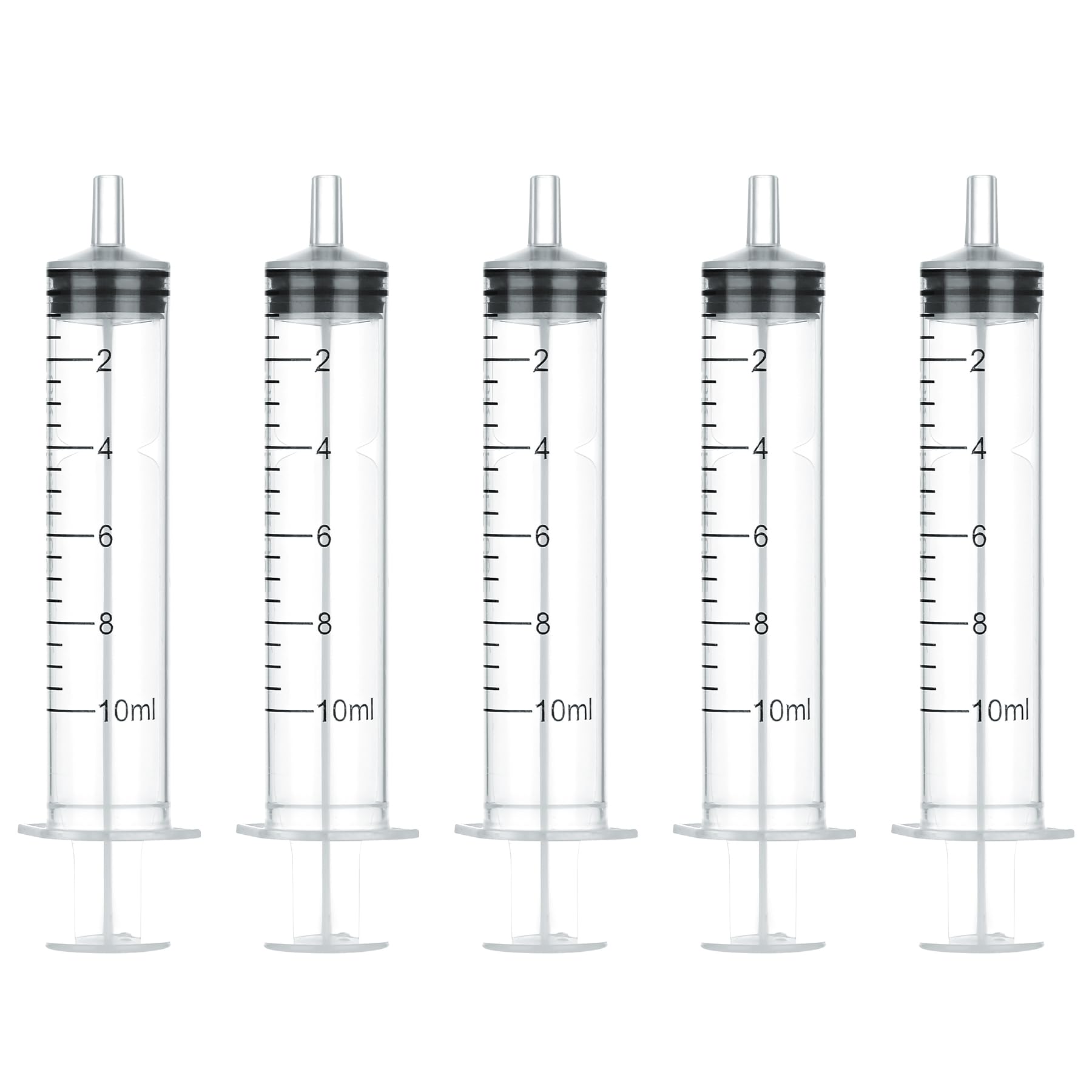 10ml Syringes Without Needles, 10-Pack