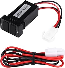 Keenso Auto USB Steckdose, Auto 12V-24V 2,1A Duales USB Auto Handy Ladegerät Netzteil Steckdose für Handy, Tablet-PC, Digitalkameras, MP3 / MP4, GPS