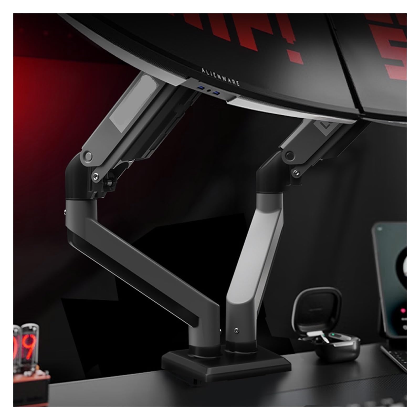Monitor Stand, Support de Moniteur mécanique Double
