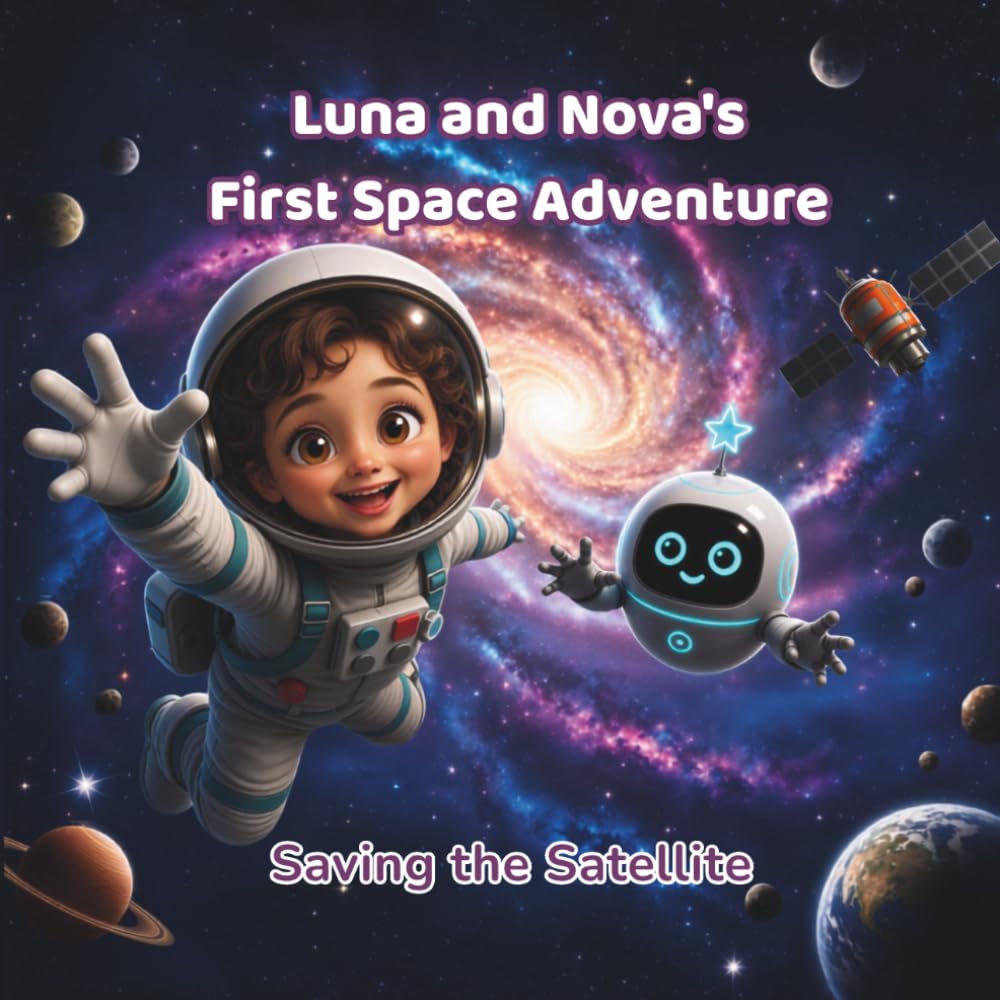 Luna and Nova's First Space Adventure: Saving the Satellite (Luna & Nova Adventures)