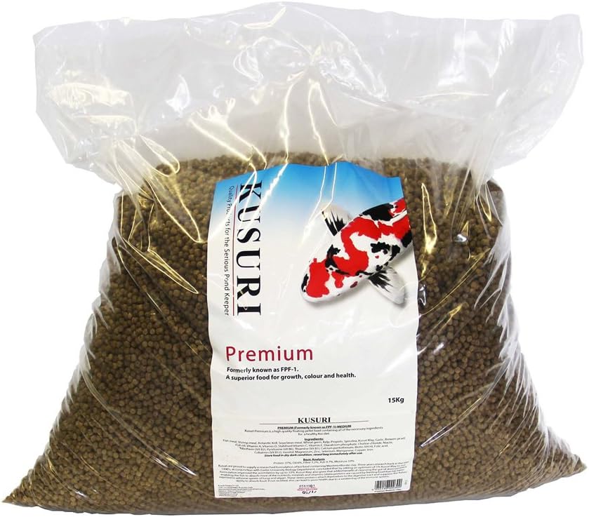 Kusuri Koi Food Premium, Medium 15 kg