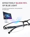 4PCSFashion Lunettes de lecture de lumière anti-bleu Lecteurs de qualité pour les hommes Femmes