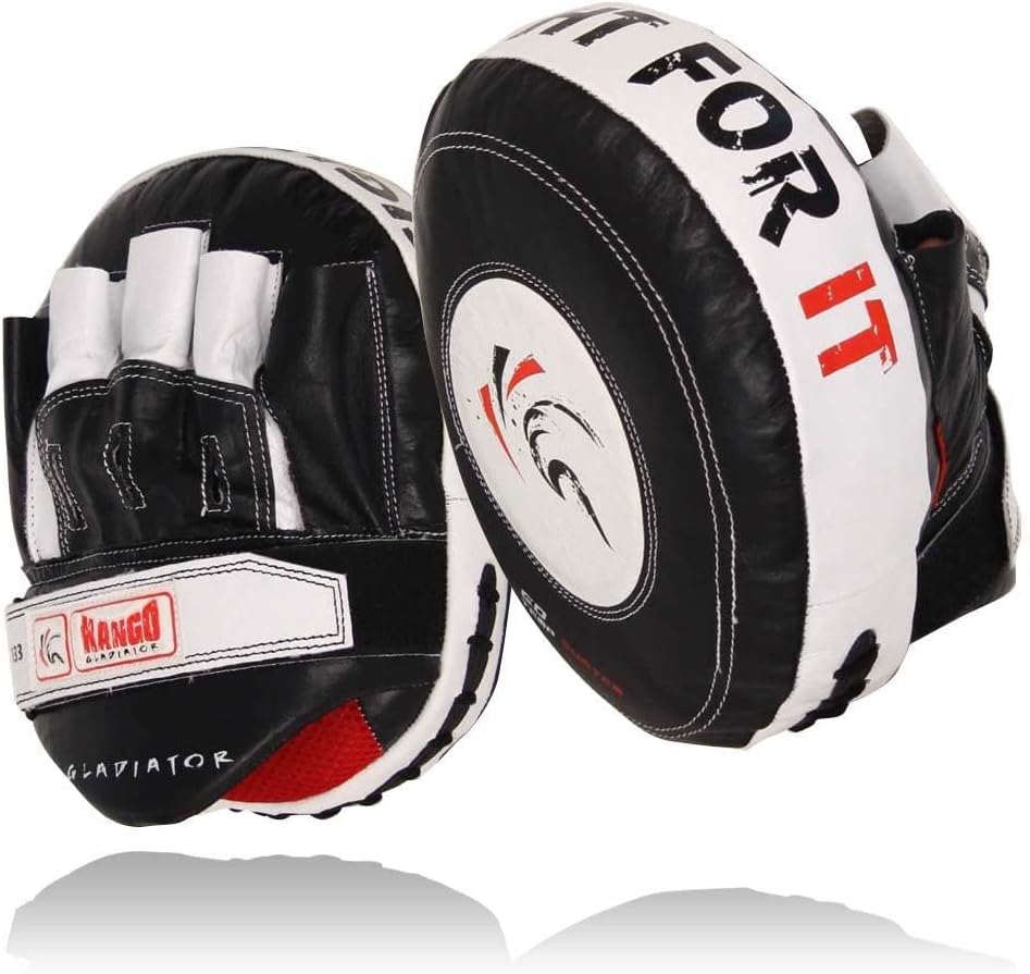 MMA Boxing Kick Punching Pads Hand Target Focus Training Gear Mitt Pair