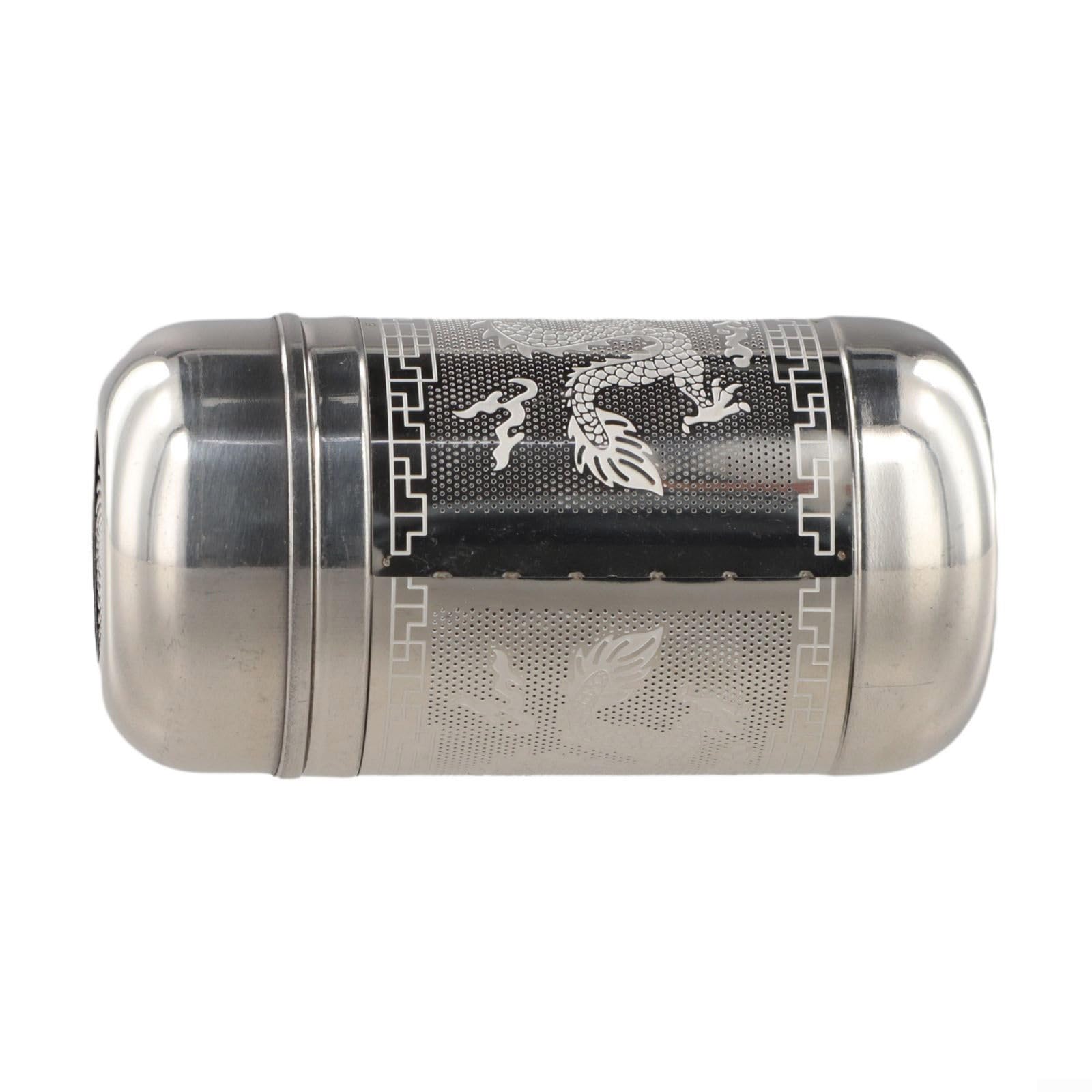 Bola de infusor de chá de aço inoxidável com tela de malha fina atualizada para infusão