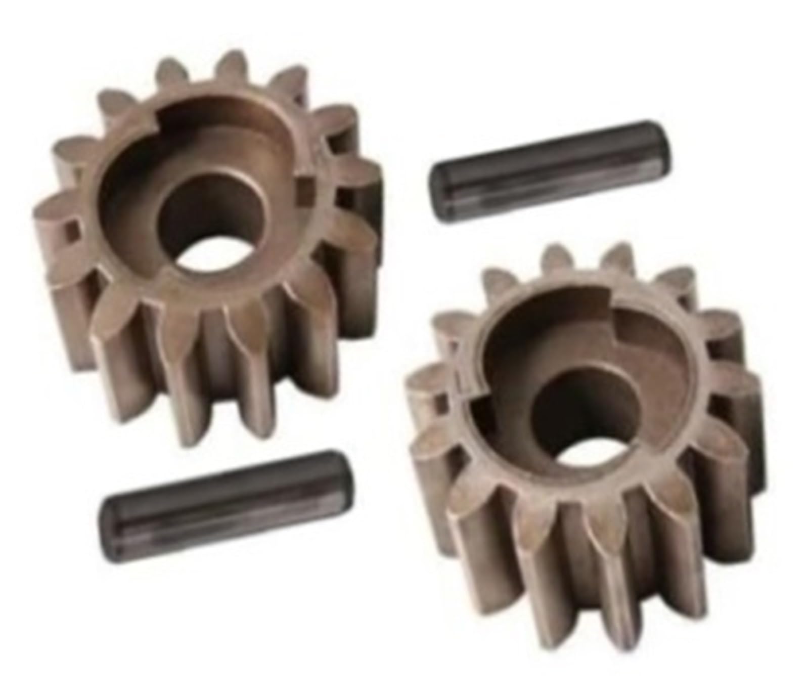 For piñón de accionamiento 14 dientes R + L + 2 X pasador de accionamiento, piezas de repuesto de cortacésped de metal resistentes al desgaste for cortacésped de ferretería de importación