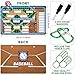 Wettarn Baseball Coaching Accessories Include Baseball Magnetic Lineup Board Lineup Cards with 80 Lineup Board Tabs 2 Dry Erase Markers and 2 Hooks for Coaches Umpires Games Softball Display