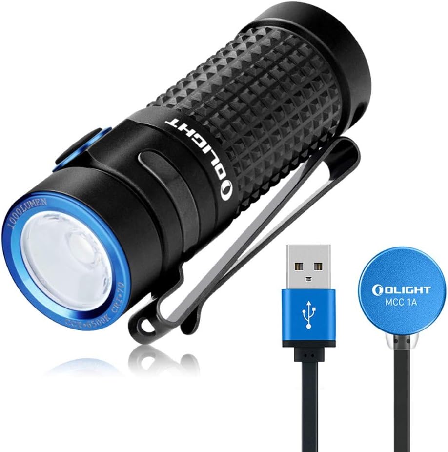 Olight S1R Baton II Lampe Torche Puissante 5 Modes d'Éclairage, Mode