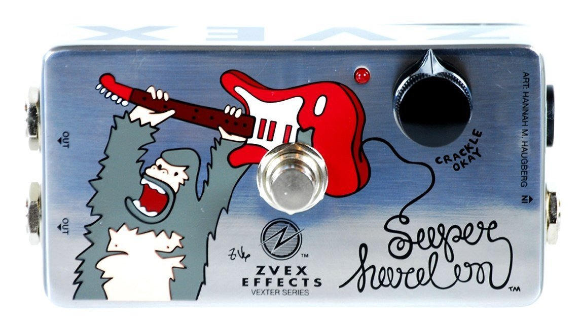 super hard on pedal ZVEX Effects Vexter Series Ultra High-Impedance Preamp Boost Guitar : Musical Instruments Größe:Medium 52-58 cm Boss DD-3 Digital Delay Its two linear high manique