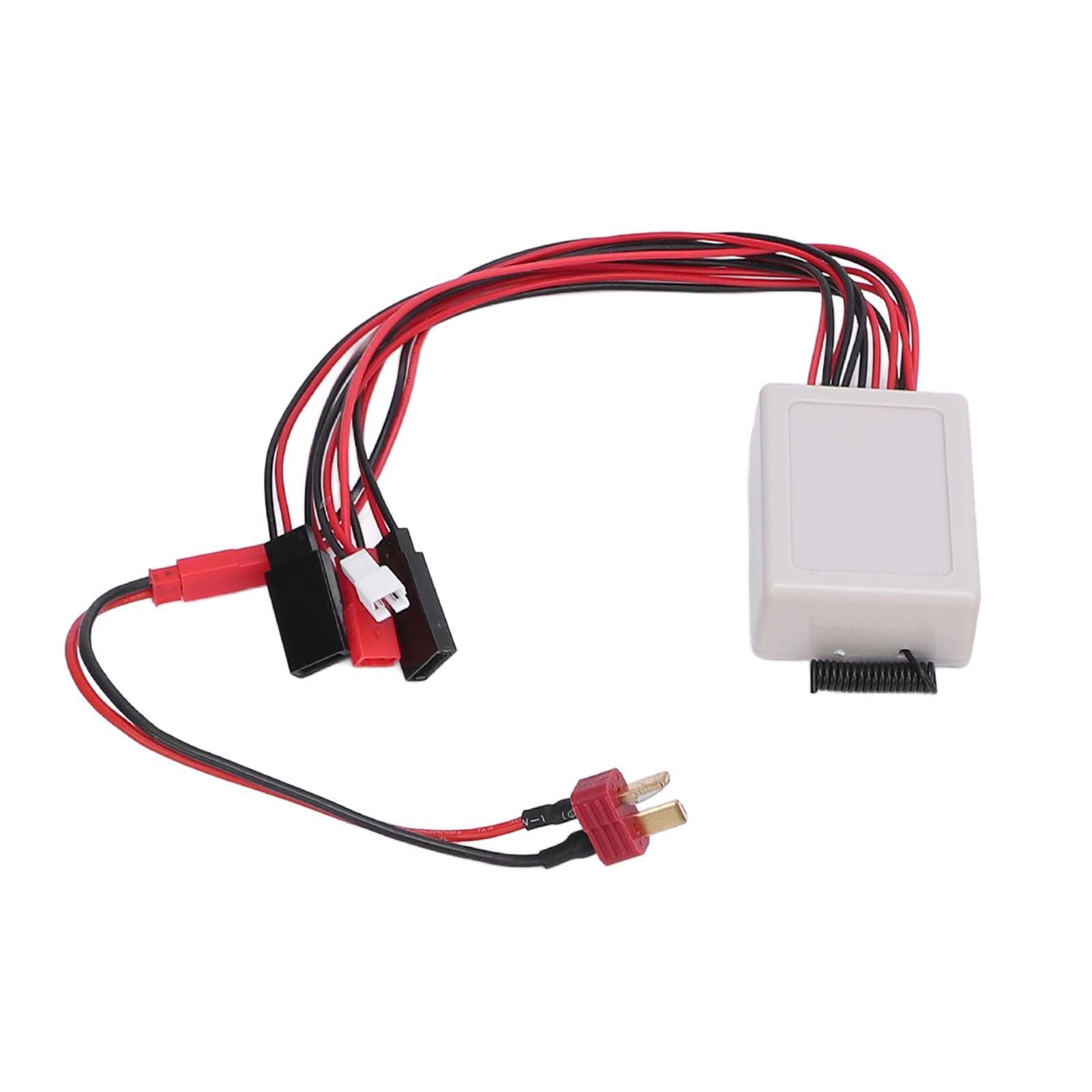 Wciągarka Samochodowa RC z Dwoma Silnikami, Konstrukcja ze Stopu Aluminium i Pilotem do Ciężarówek Gąsienicowych w Skali 1/8 1/10, Napięcie Robocze 5 V–11 V, Siła Uciągu 8–15 Kg