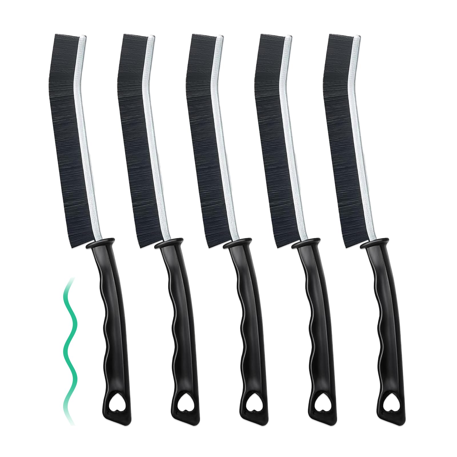 10 Pcs Hard Bristle Crevice Cleaning Brush For Household - View #5