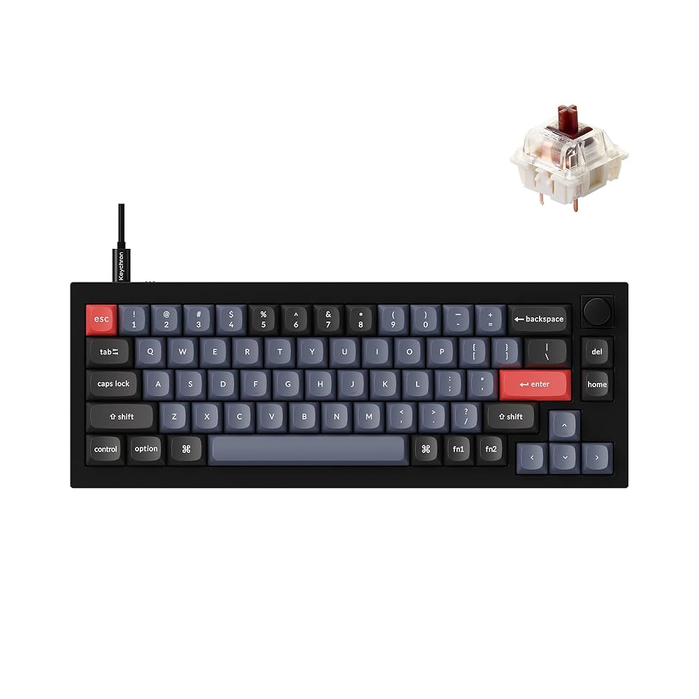 キーボード Keychron Q2 Max QMK Keychron Q2 Max QMK/VIA Wireless Custom Mechanical Keyboard
