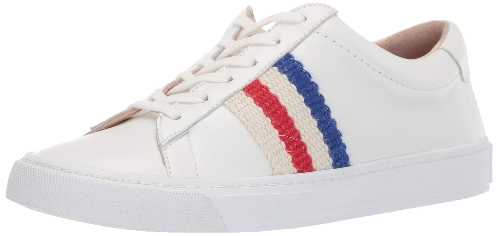 Women's Logan-naw Sneaker, White/Mykonos/Red, 11