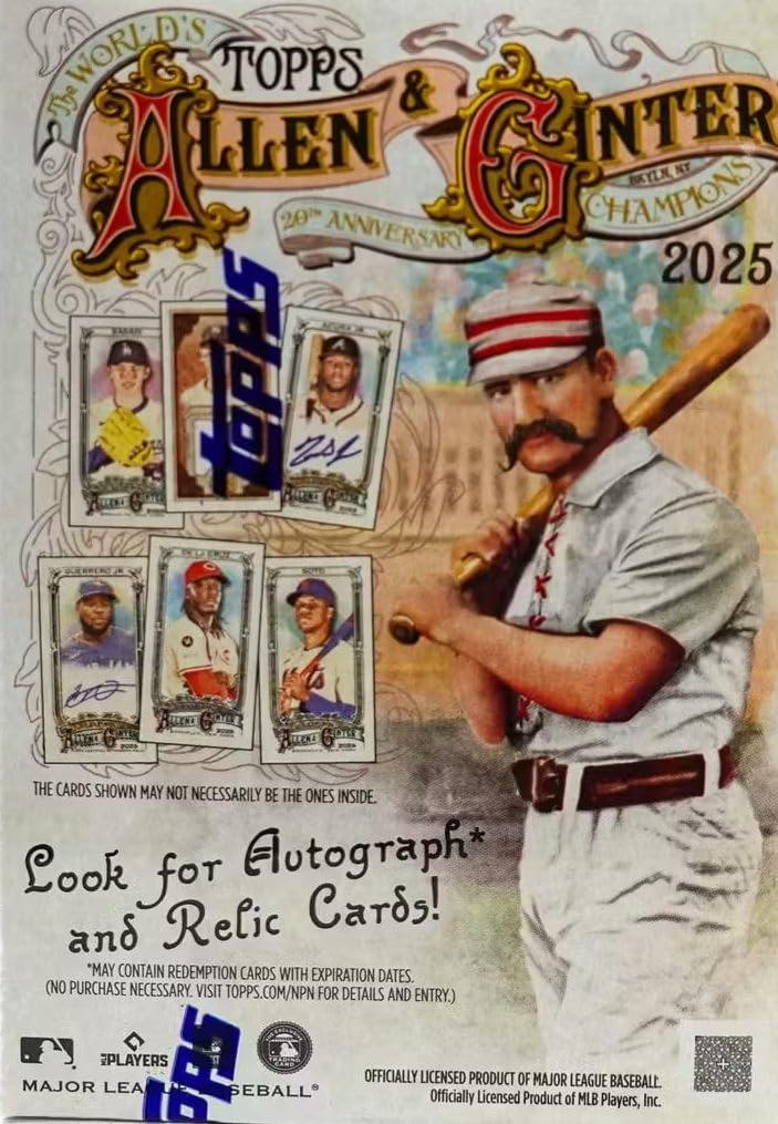 2025 Topps Allen & Ginter Baseball BLASTER box (8 pks/bx)