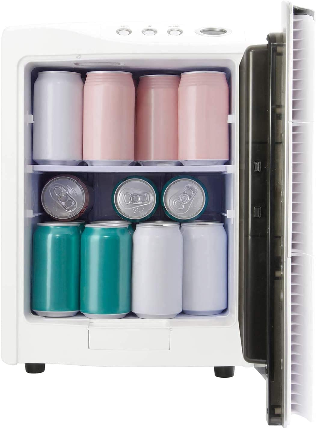 冷蔵庫 小型 20L ミニ冷蔵庫 LCD温度表示 冷温庫 ペルチェ式 ポータブル Amazon | 冷蔵庫 20L ミニ冷蔵庫 LCD温度表示 冷温庫 ペルチェ式