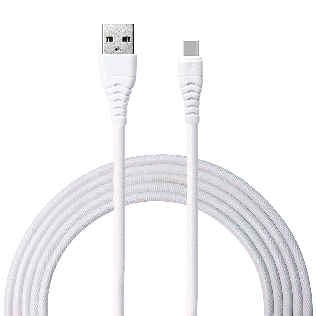 LIRAMARK Type-C USB 3.4 Amp | 25W Fast Charging Cable for Smartphone | Unbreakable Rugged & Durable | Quick Charge (QC) Compatible | Made in India | Length (1.2 Meter) - White (B0BZVPKQ1M) Amazon Price History, Amazon Price Tracker