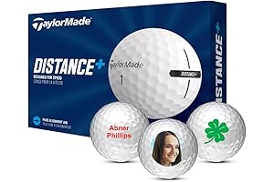 TaylorMade Distance + Logo Golf Balls: Elevate Your Game with Personalized Precision