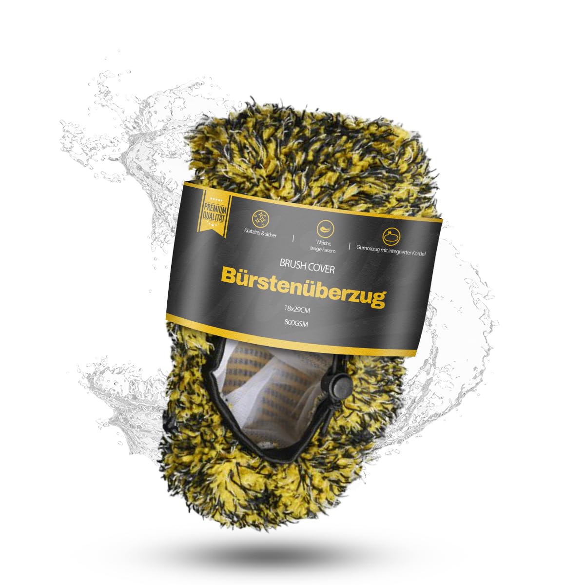 ShinyChiefs Bürstenüberzug - Saugstarker Waschbürstenüberzug für Autowäsche, Schaumbildung bei Selbstbedienungs-Waschanl