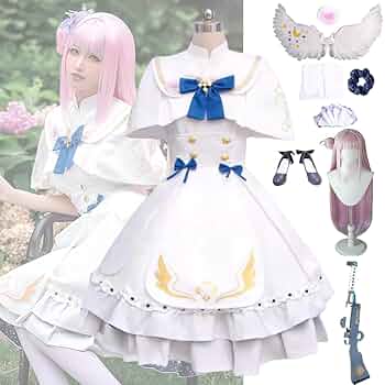 Amazon.co.jp: [HAOJEE]聖園ミカ(みそのみか) コスプレ 衣装