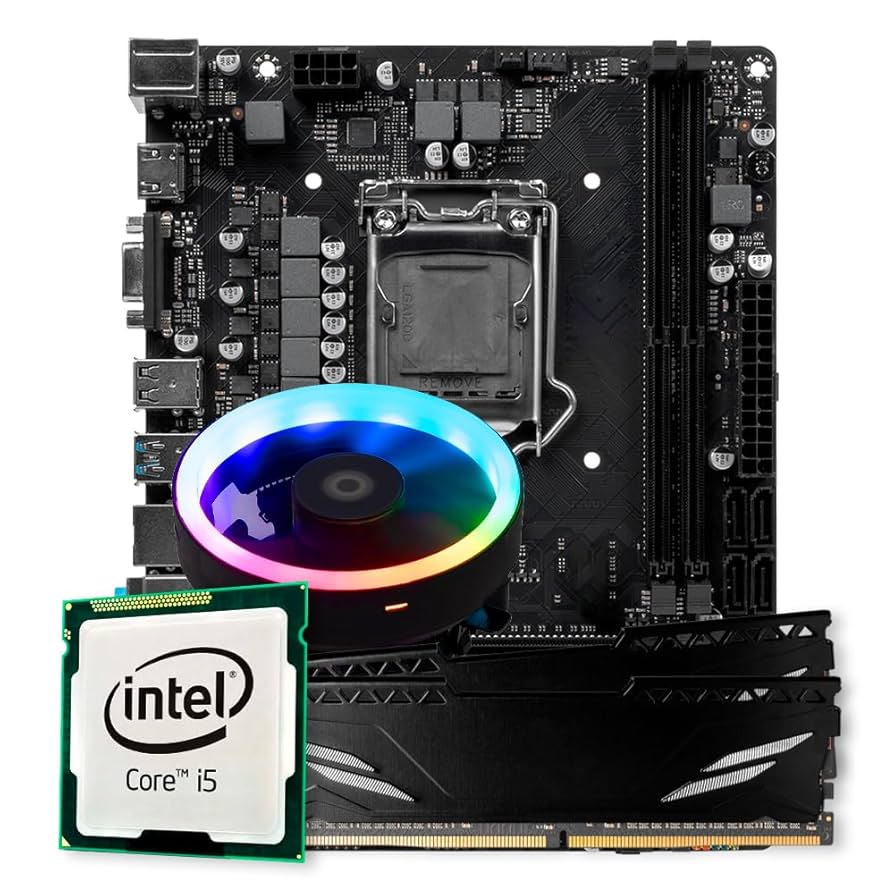 Kit Upgrade Gamer Intel Core i5-10400F + H510M + 16GB DDR4