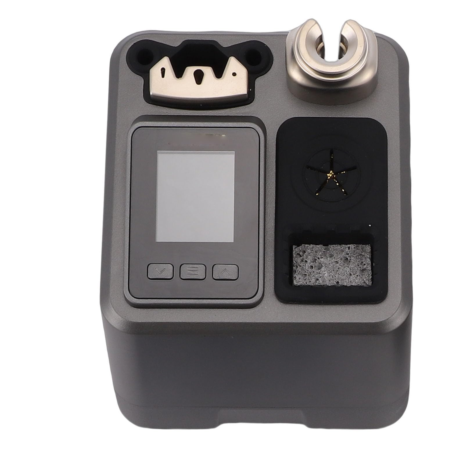 Bewinner Cyfrowa Stacja Lutownicza o Mocy 120 W z Wyświetlaczem LCD, kontrolą Temperatury PID, Szybkim Nagrzewaniem, Automatycznym Uśpieniem, funkcją antystatyczną i Wbudowanym (wtyczka UE)