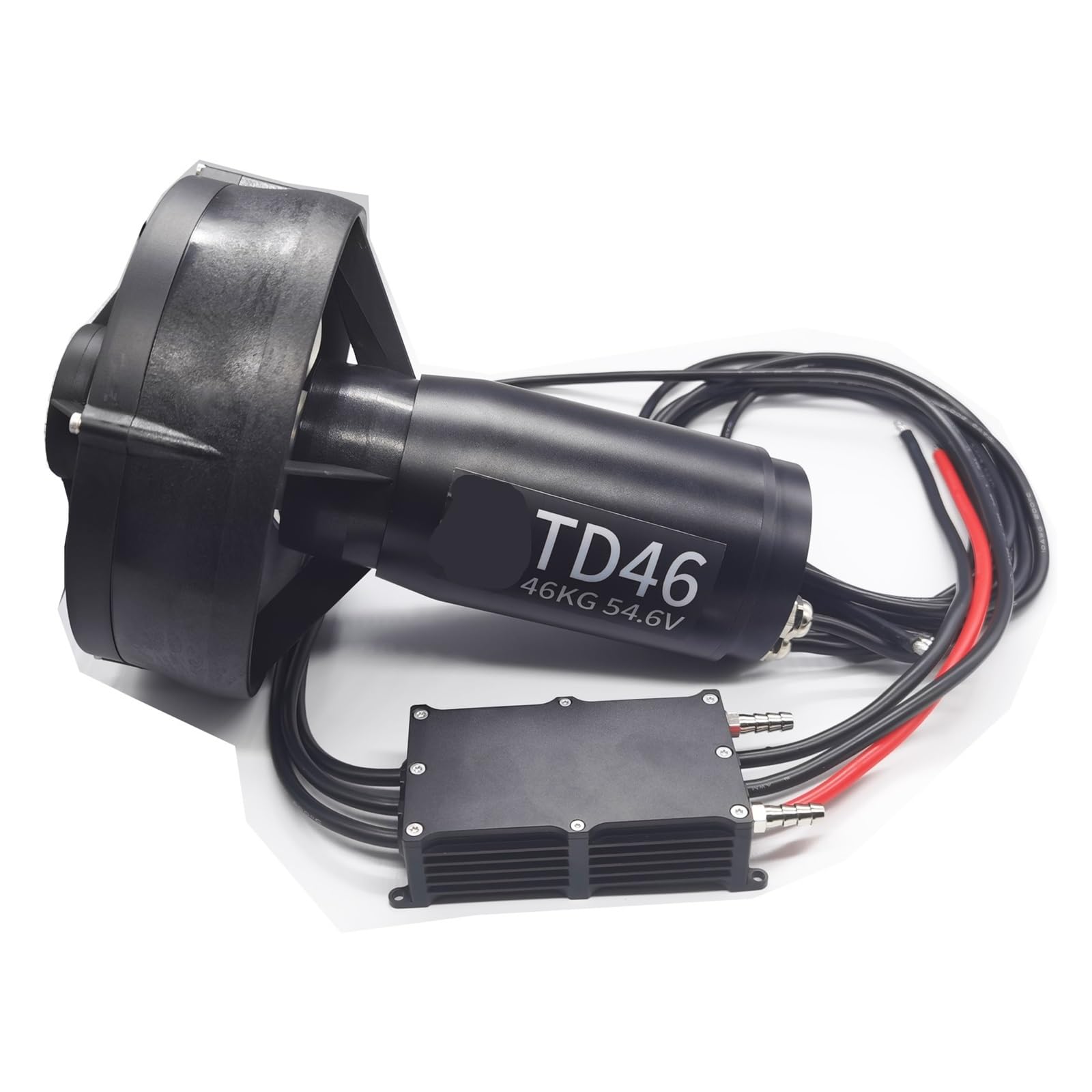 TD46,54.6V,46kg Thrust,Underwater Thruster,Waterproof Brushless Motor, 150A 14S ESC,Electric Hydrofoil,Surfboard