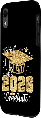 Miniatura 2 de Proud Parent of a Class of 2026 Graduate Senior Graduation Case for iPhone XR