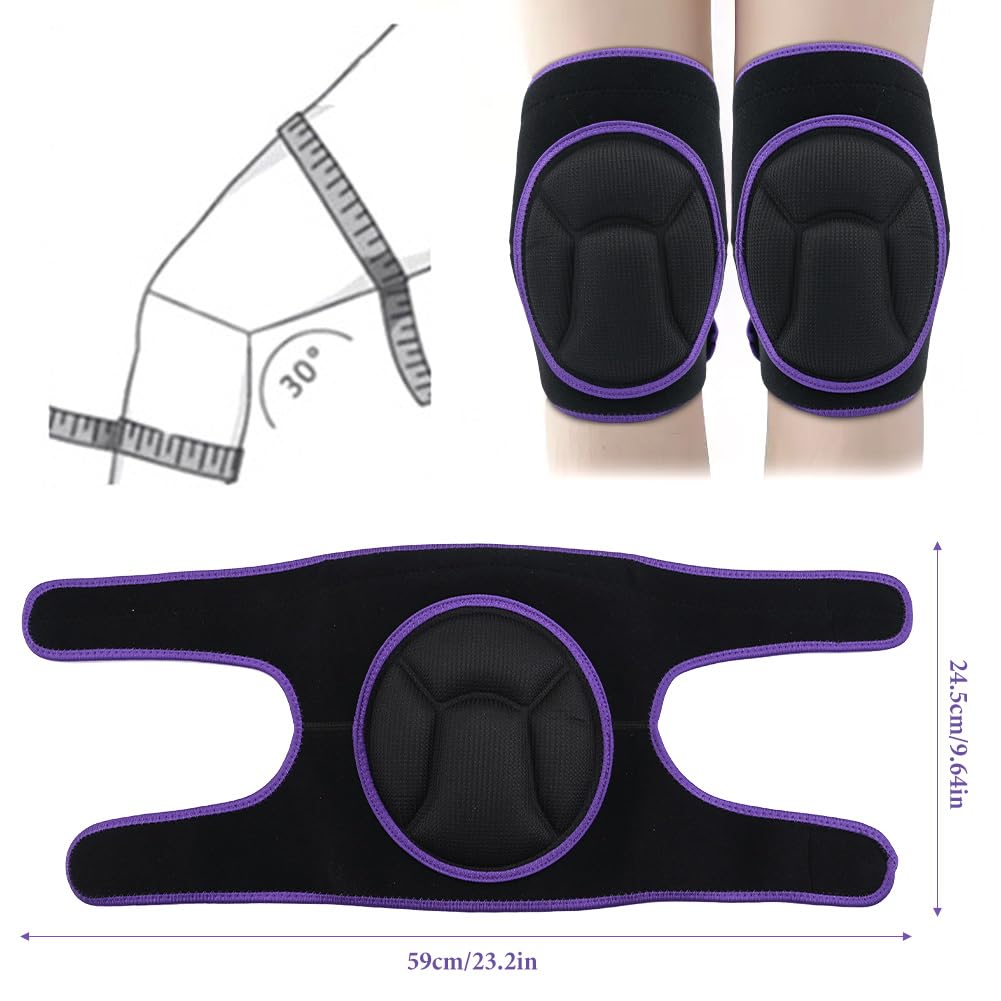 Knee Pads for Work Protective Garden Kneeling Pads Anti-Slip Collision Avoidance Knee Sleeve for Women and Men Multifunction Knee Caps for Gardening Sport - Image 2