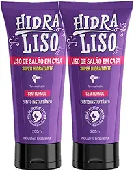 Hidra Liso 2un - Liso de Salão Em Casa 200ml