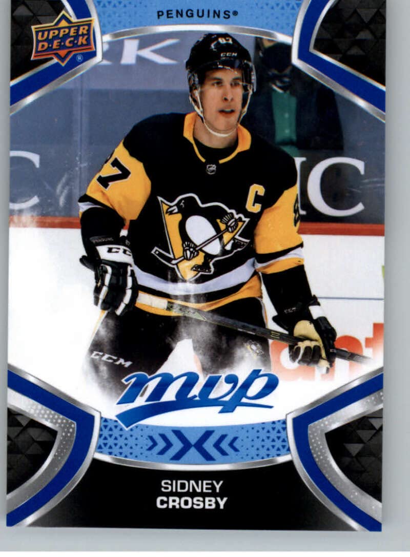 Amazon.com: Sidney Crosby 2021-22 Upper Deck MVP Blue #219