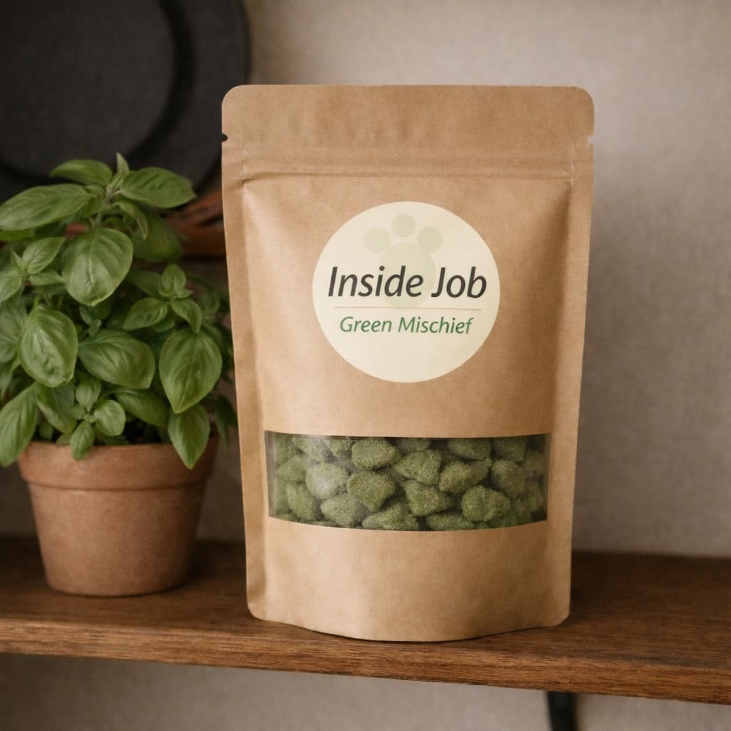 Cat Nip cat treats | 60g | Inside Job - green mischief