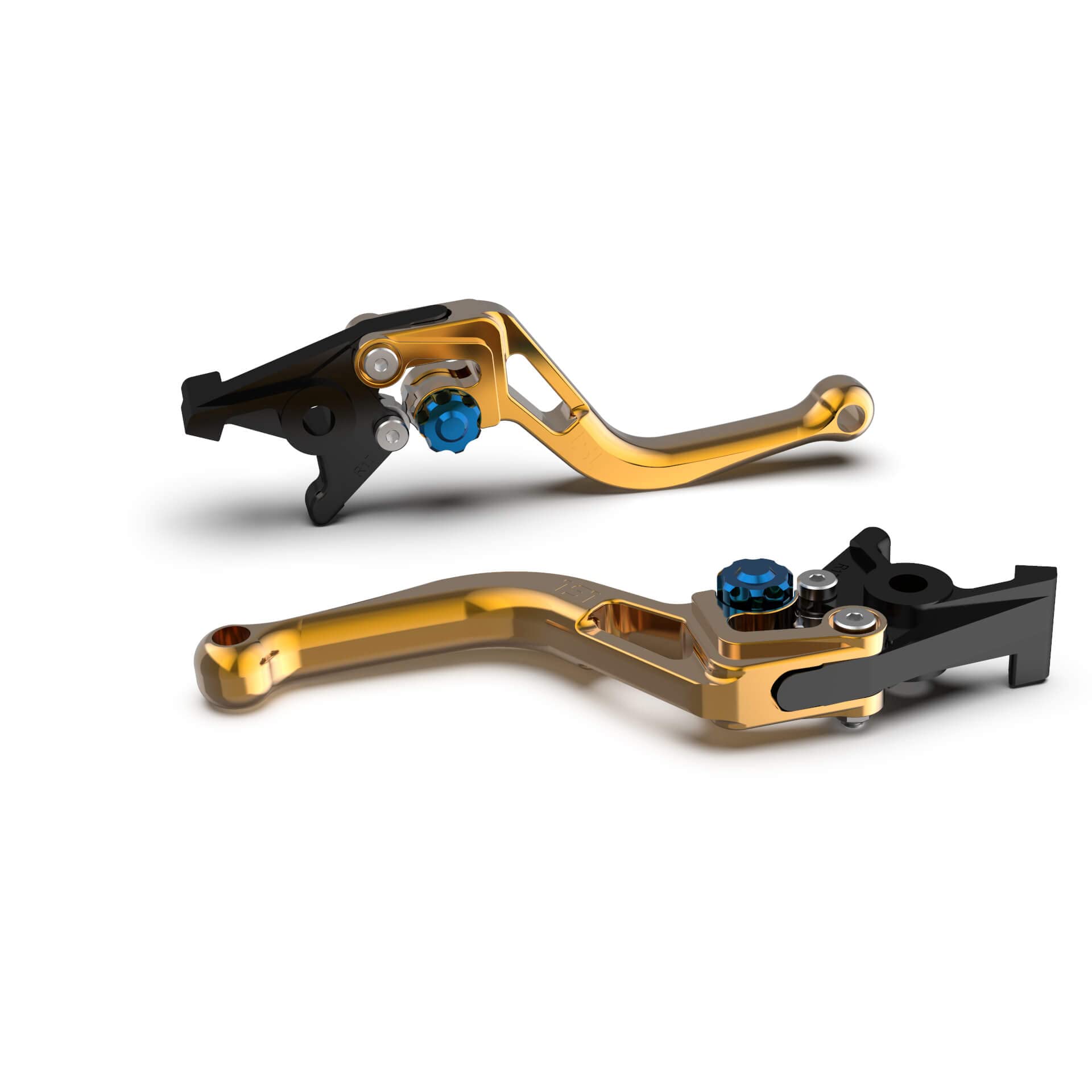 LSL Leva del freno BOW R17 oro blu con ABE compatibile con Suzuki DL 650