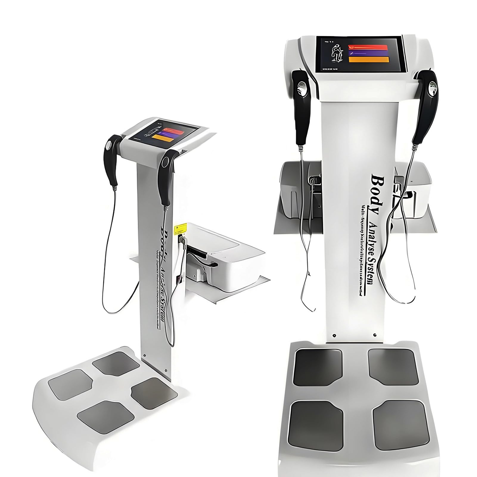 Professional Body Fat Scale with Printer Intelligent Health Analyzer for Body Composition Analysis Human Machine 3D Body Scanner