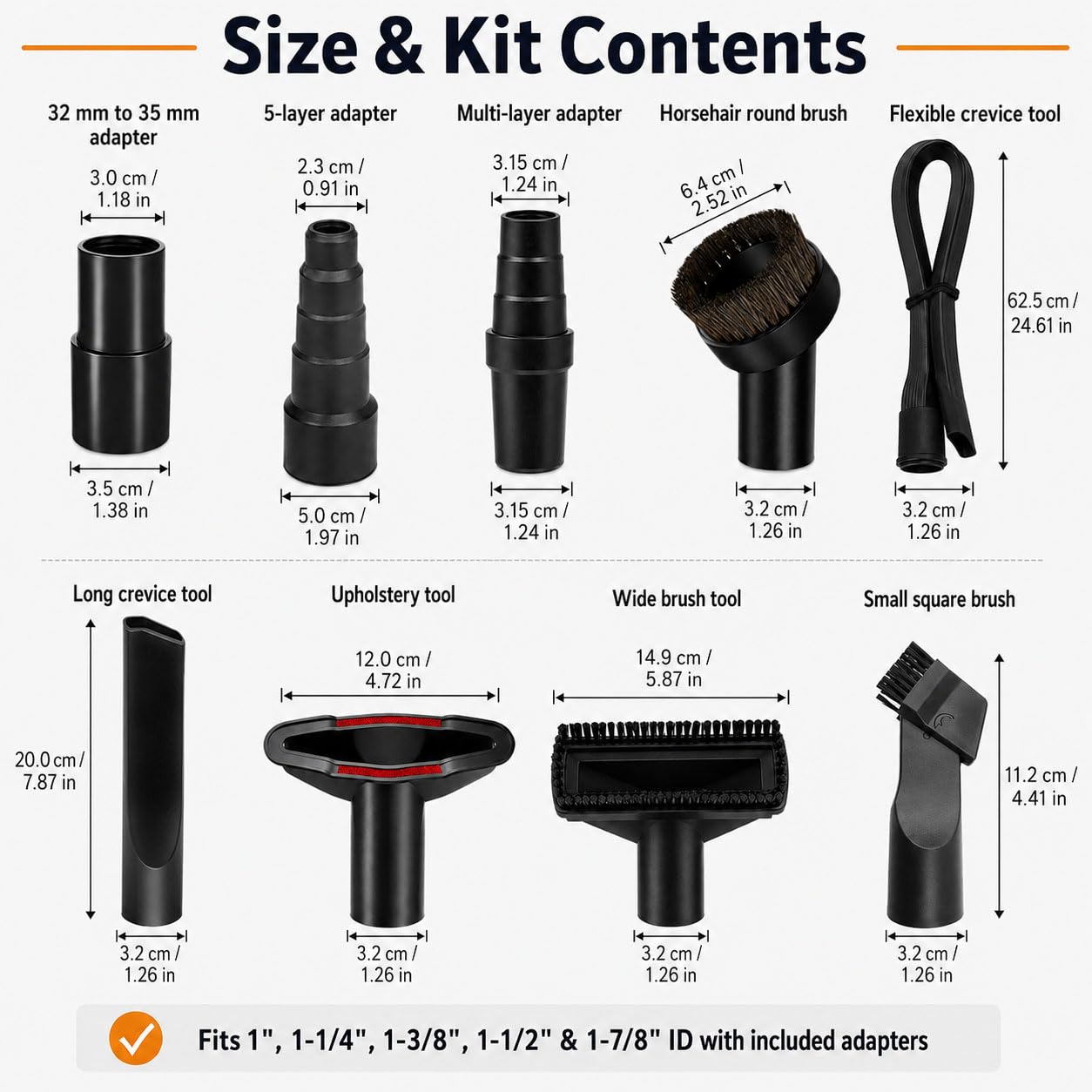 Kit Accessoires Aspirateur pour Bissell CleanView Swivel Pet 2316