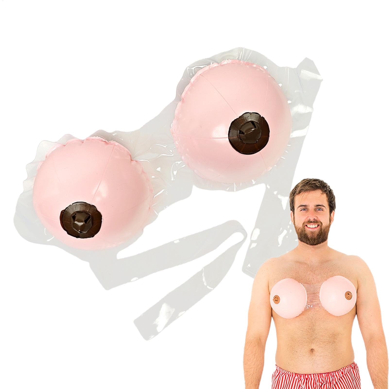 Outdoor Seaside Toy - Novelty Men's Inflatable Fake Underwear - Joke Prank Trick Toy, Decoration, Funny Creative Trick Toy for Beach Vacations