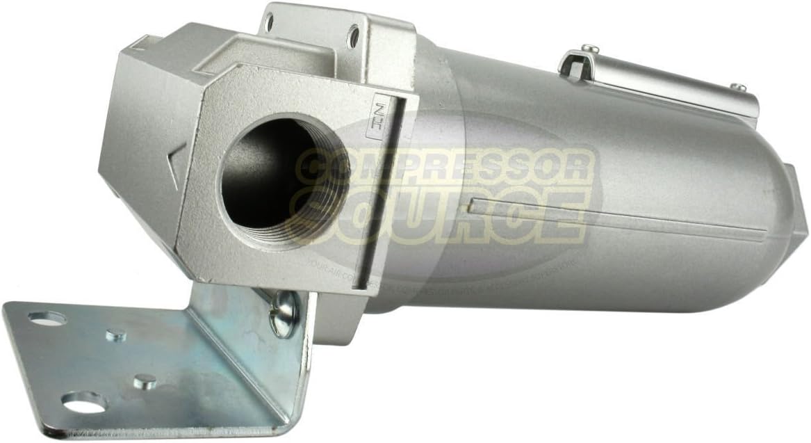 1" HIGH FLOW HEAVY DUTY Particulate filter for compressed air systems air compressor CLEAN AIR COMPRESSED SYSTEM FILTER MOISTURE