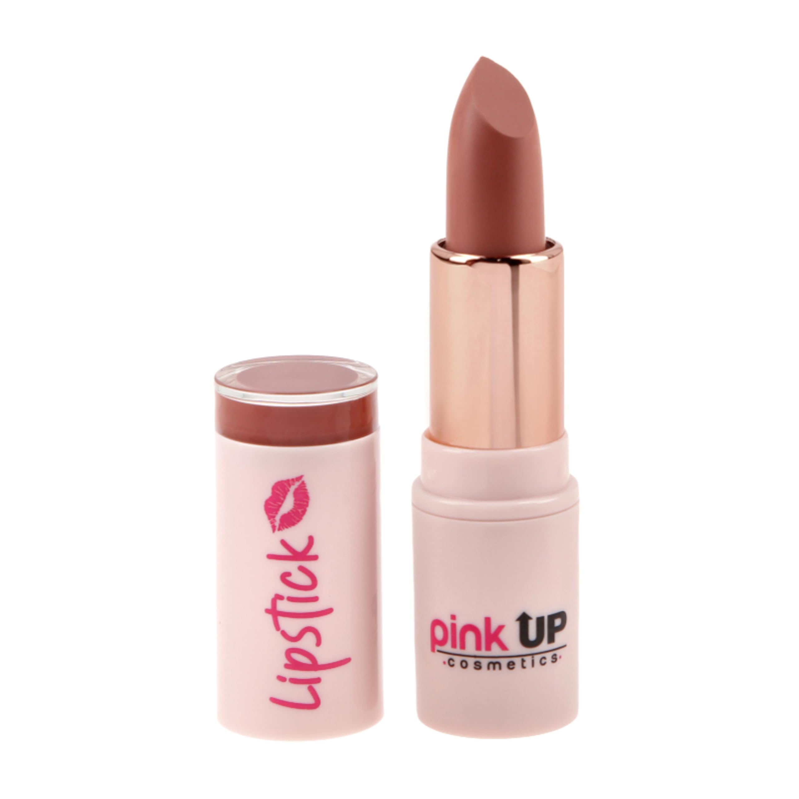 Pink Up | Lipstick | Long-Lasting Matte Lipstick | Makeup | Lipstick | Matte finish with an ultra-smooth texture | Non-drying | Intense, long-lasting color | Divine Shade | Model PKLP04