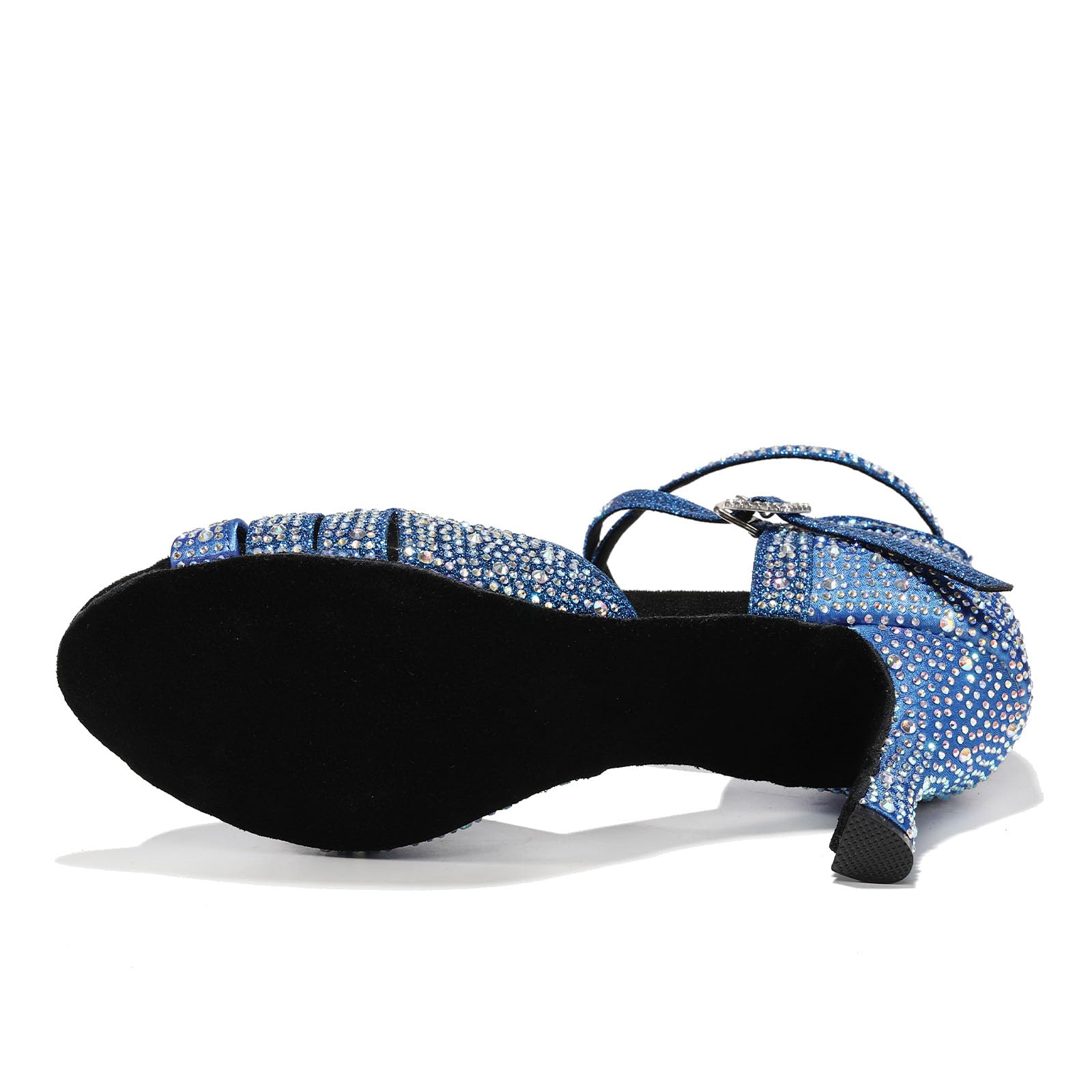 SWDZM Scarpe da Ballo Latino Donna Strass Salsa Bachata Prestazioni Professionale