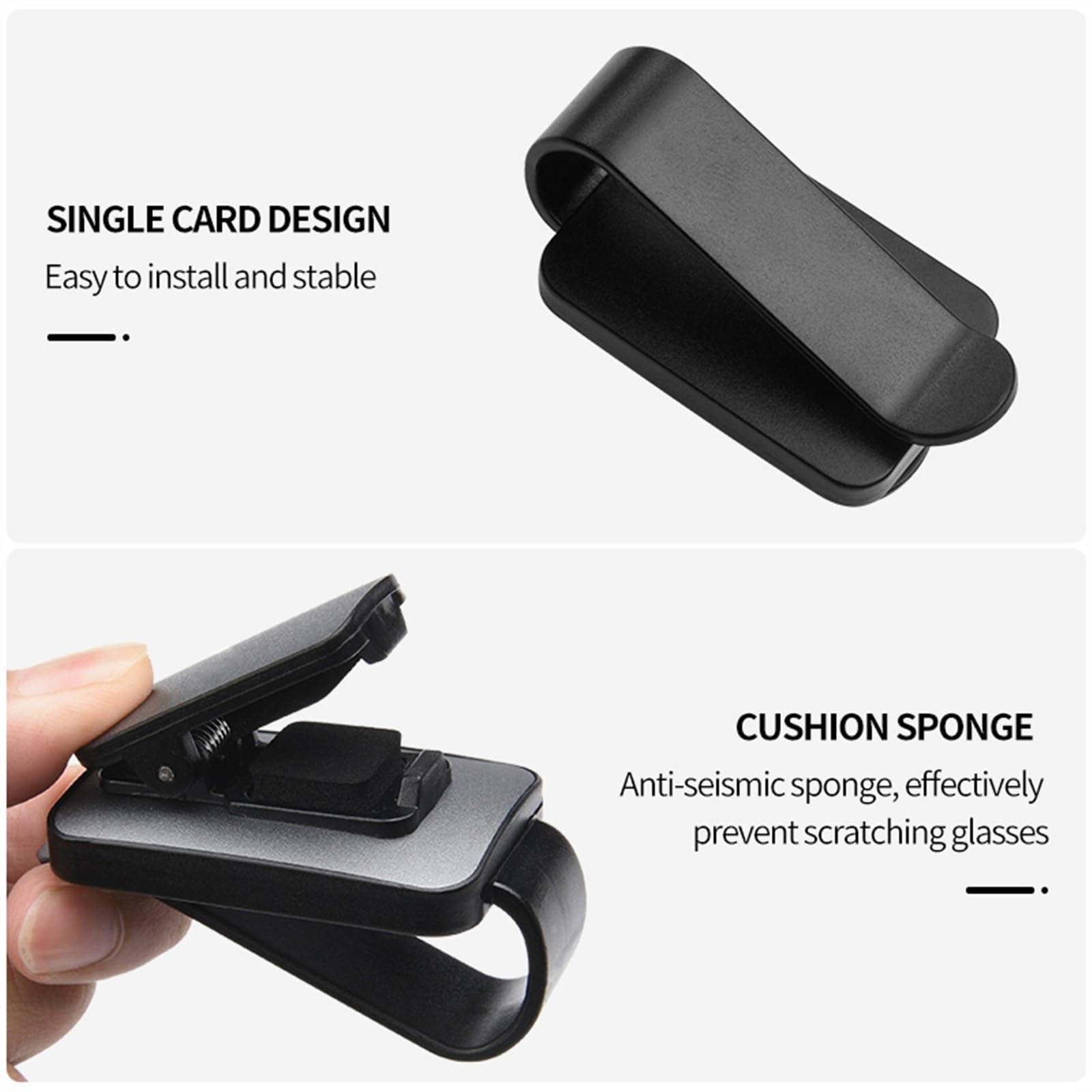 Supporto per Occhiali da Sole per Auto per N&issan per Tiida Car Clip per Occhiali Portatili Accessori per Auto