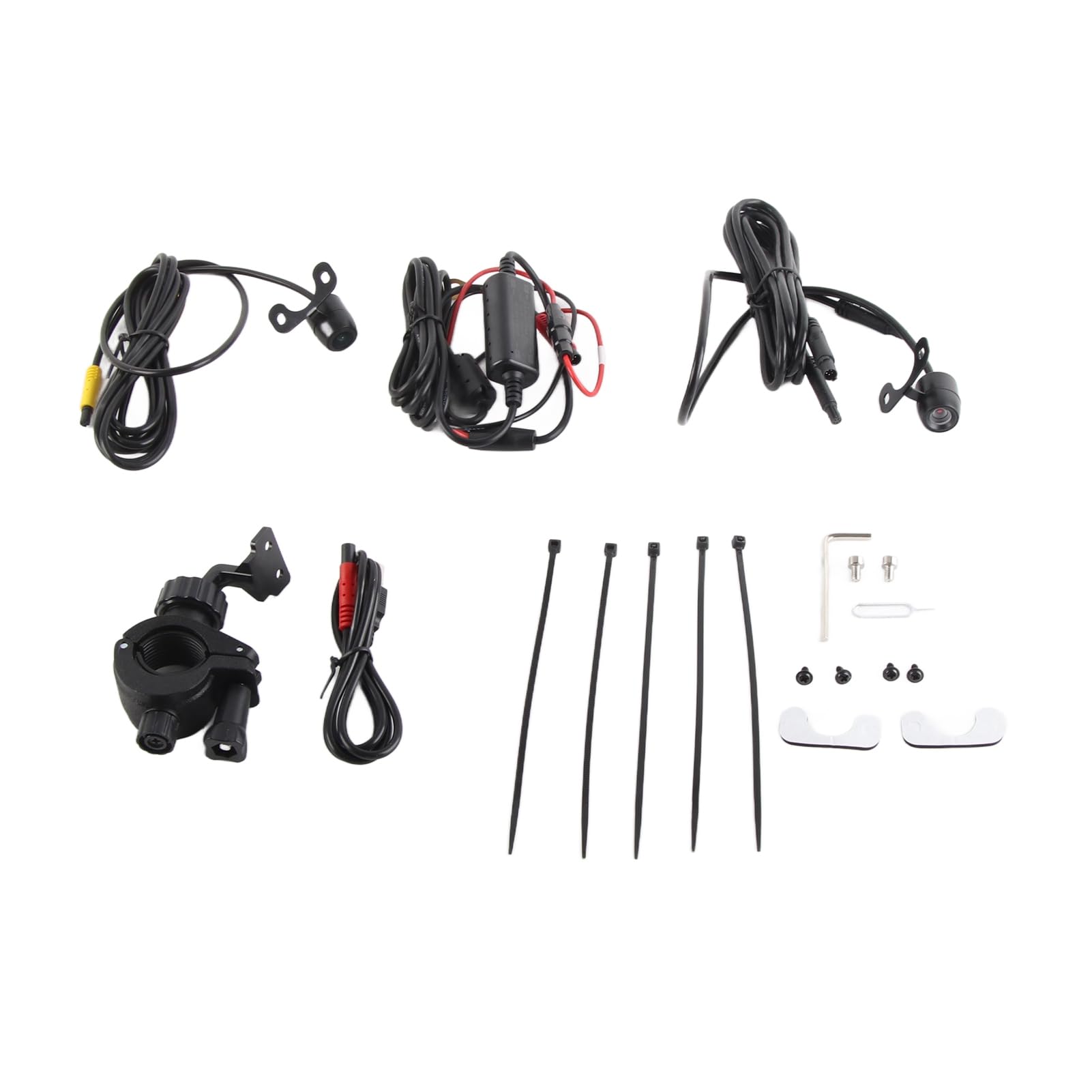 Motocyklowa, 3-calowy Ekran Motocyklowa GPS WiFi HD 1080p Przedni Tylny Rejestrator Wideo Jazdy, Nagrywanie w Pętli Wodoodporna Akcji Czujnik G Monitorowanie